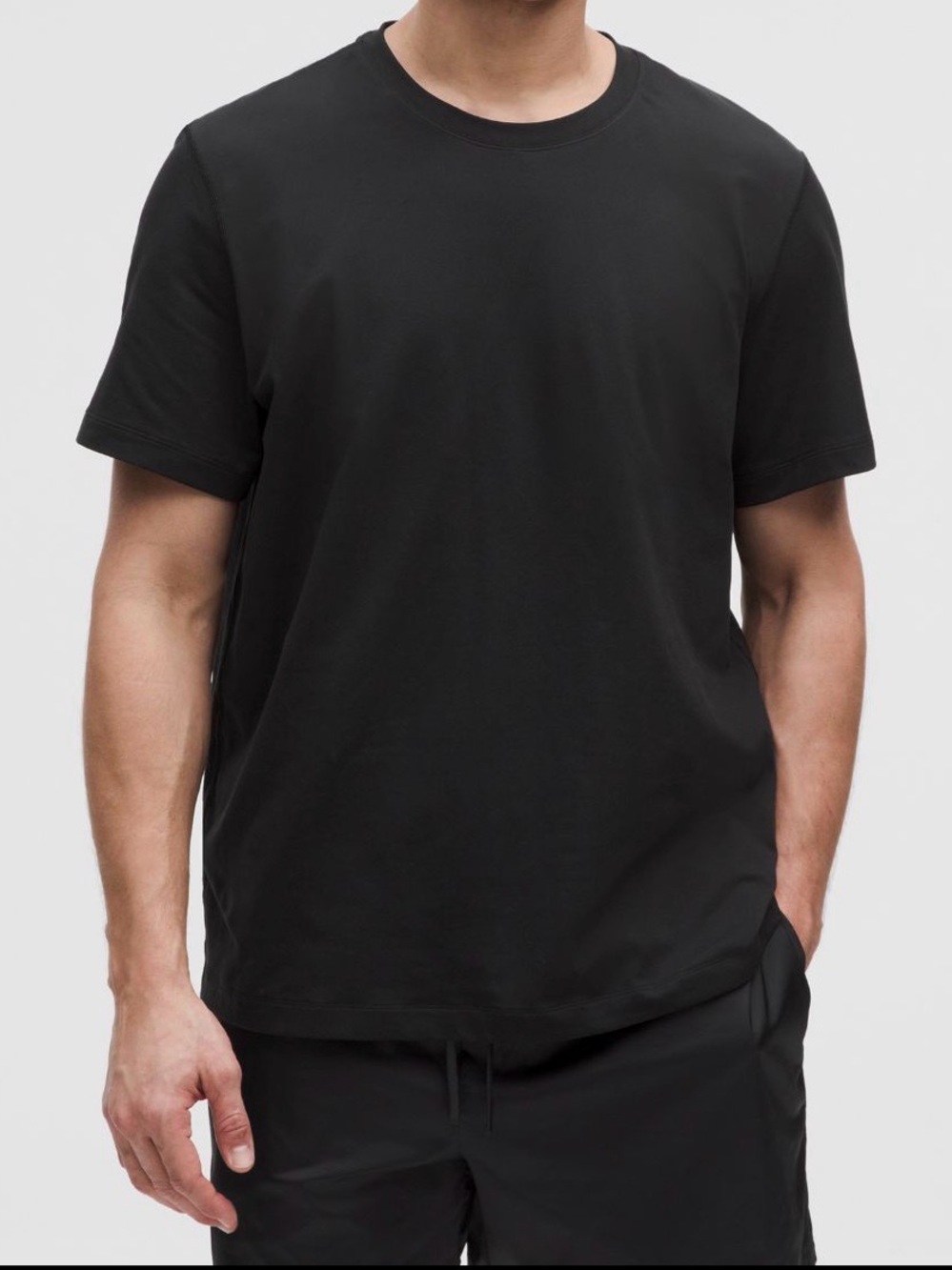 Lululemon men’s soft jersey short sleeve tee small